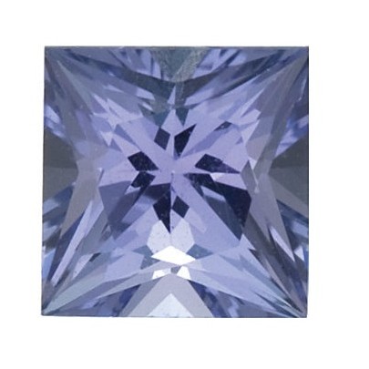 Tanzanit štvorec 2,25 x 2,25 mm 0,085ct Princess cut TNPPAPU-2,25