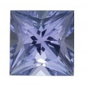 Tanzanit štvorec 3,5 x 3,5 mm, A, Princess cut