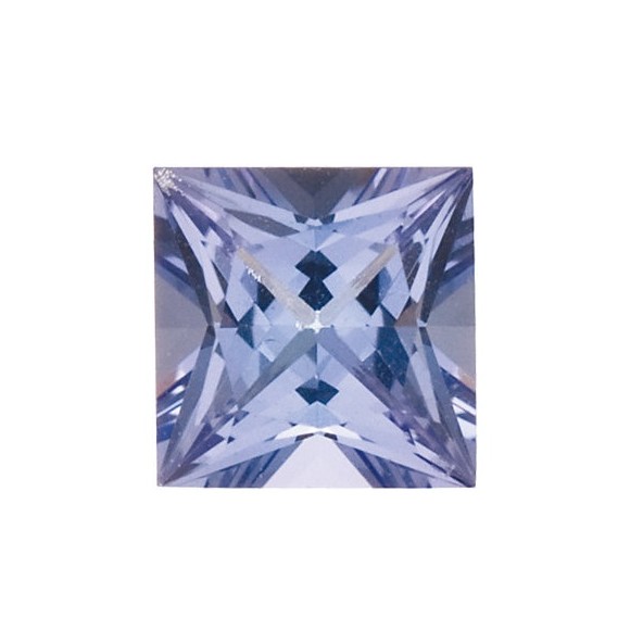 Tanzanit štvorec 2,75 x 2,75 mm 0,13ct Princess cut TNPPAAPU-2,75