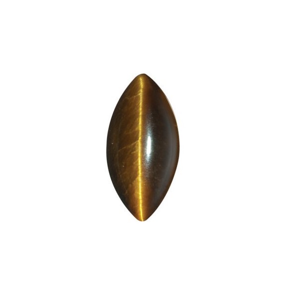 Tigrie oko markíz 6 x 3 mm 0,27ct Kabošon TOMKSBR-6