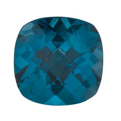Topás London Blue antický štvorec 5 x 5 mm 0,66ct Checkerboard cut TPVCAALO-5