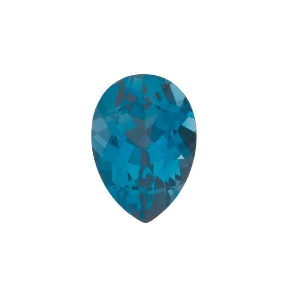 Topás London Blue slza 10 x 7 mm 2,35ct Fazetovaný TPXFAALO-10