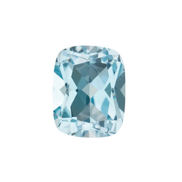 Topás Sky Blue antický cushion 9 x 7 mm 2,48ct Fazetovaný TPUFAASY-9