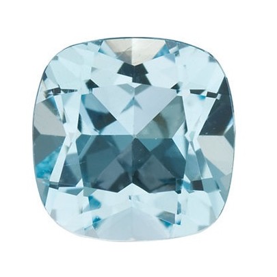 Topás Sky Blue antický štvorec 6 x 6 mm 1,12ct Fazetovaný TPVFAASY-6