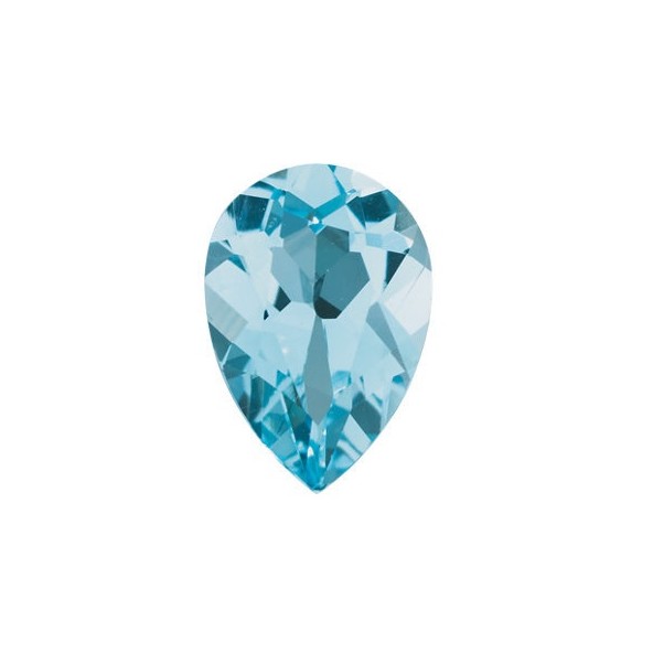 Topás Sky Blue slza 9 x 6 mm 1,65ct Fazetovaný TPXFAASY-9