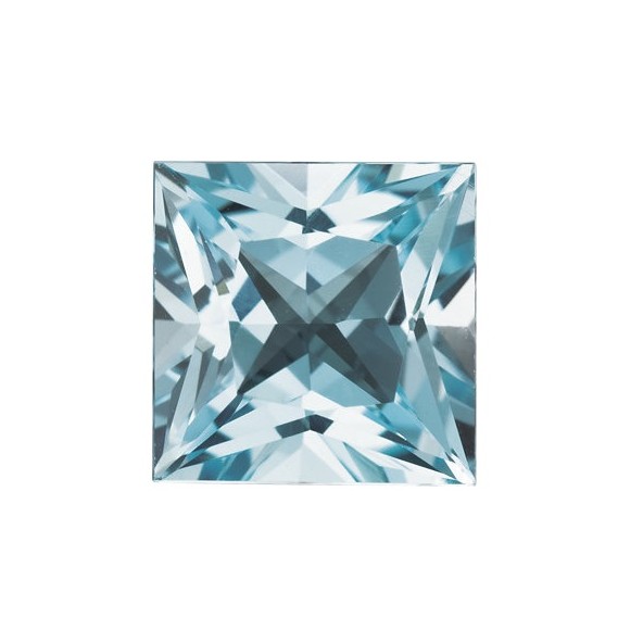 Topás Sky Blue štvorec 8 x 8 mm 2,75ct Princess cut TPPPAASY-8 Topás Sky Blue štvorec 8 x 8 mm 2,75ct Princess cut TPPPAASY-8