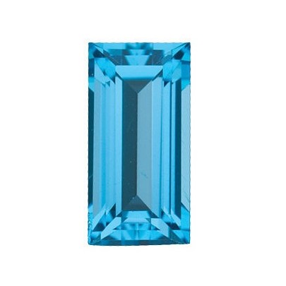 Topás Swiss Blue rovná bageta 5 x 2,5 mm 0,3ct Fazetovaný TPBFAASB-5-2