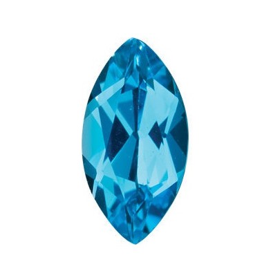 Topás Swiss Blue markíz 5 x 2,5 mm 0,18ct Fazetovaný TPMFAASB-5