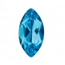 Topás Swiss Blue markíz 6 x 3 mm, AA, Fazetovaný