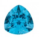Topás Swiss Blue trillion 4 x 4 mm, AA, Fazetovaný