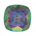 Topás Green mystic antický štvorec 6 x 6 mm, AA, Fazetovaný