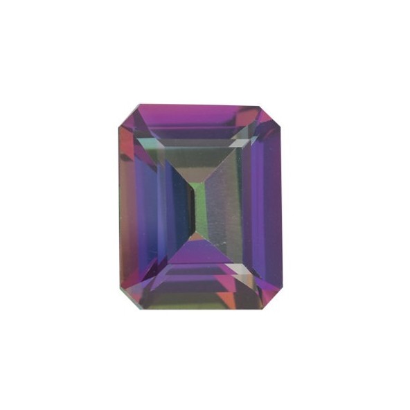 Topás Green mystic emerald 7 x 5 mm 1,3ct Fazetovaný TPEFAAGR-7