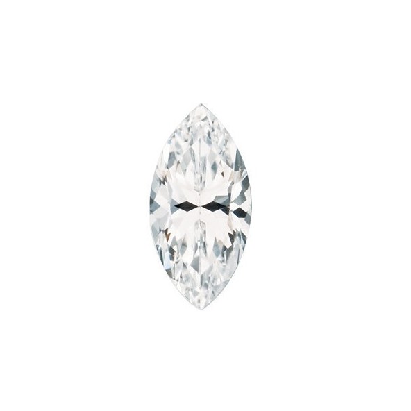 Topás biely markíz 6 x 3 mm 0,32ct Fazetovaný TPMFFC-6