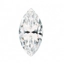 Topás biely markíz 6 x 3 mm, Fine, Fazetovaný