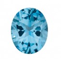 Topás Ice Blue passion ovál 5 x 3 mm, Fine, Fazetovaný