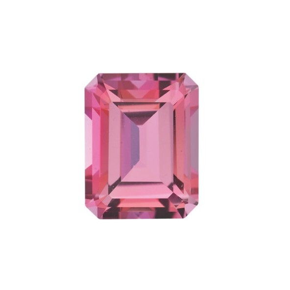 Topás Pink passion emerald 8 x 6 mm 2ct Fazetovaný TPEFFPK-8