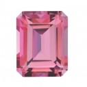 Topás Pink passion emerald 9 x 7 mm, Fine, Fazetovaný
