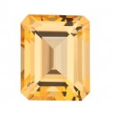 Topás Honey passion emerald 10 x 8 mm, Fine, Fazetovaný