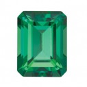 Topás Rainforest passion emerald 10 x 8 mm, Fine, Fazetovaný