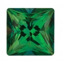 Topás Rainforest passion štvorec 4 x 4 mm, Fine, Princess cut