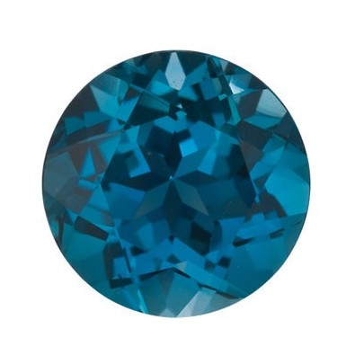 Topás London Blue okrúhly 4,5 mm 0,36ct Fazetovaný TPRFAALO-4,5