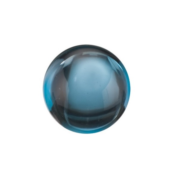 Topás London Blue okrúhly 10 mm 5,31ct Kabošon TPRKAALO-10