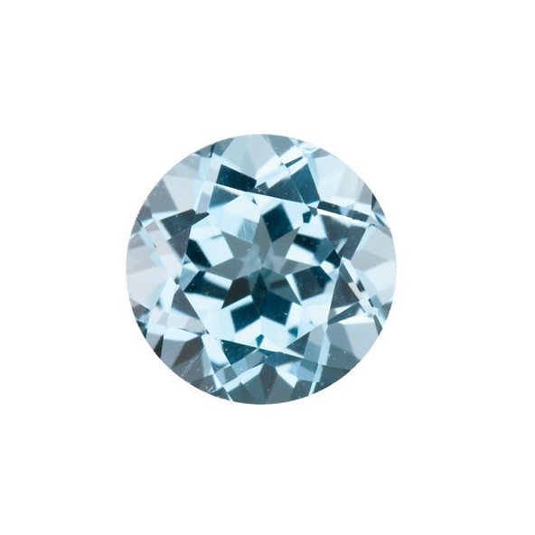 Topás Sky Blue okrúhly 6 mm 1,02ct Fazetovaný TPRFAASY-6