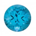 Topás Paraiba passion okrúhly 1 mm, Fine, Fazetovaný SW