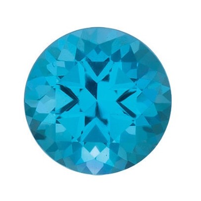Topás Paraiba passion okrúhly 3 mm 0,16ct Fazetovaný SW TPRIFPB-3