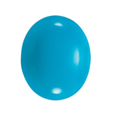 Tyrkys bluebird ovál 7 x 5 mm 0,79ct Kabošon TYOKSTB-7