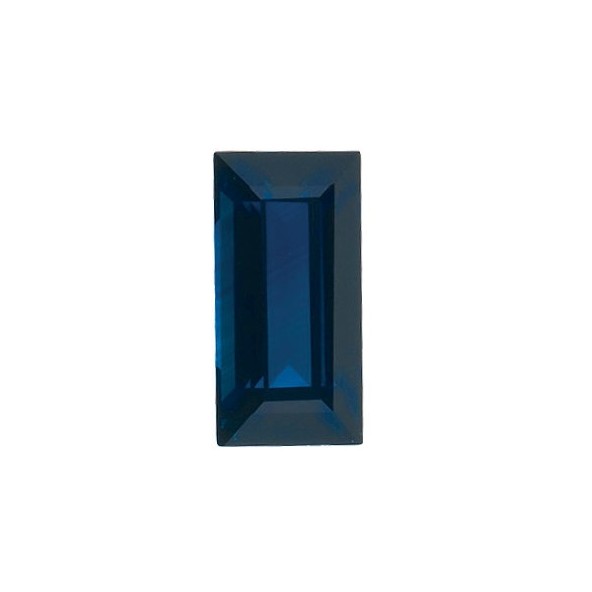 Zafír modrý rovná bageta 3,75 x 2 mm 0,15ct Fazetovaný ZFBFASP-3,75