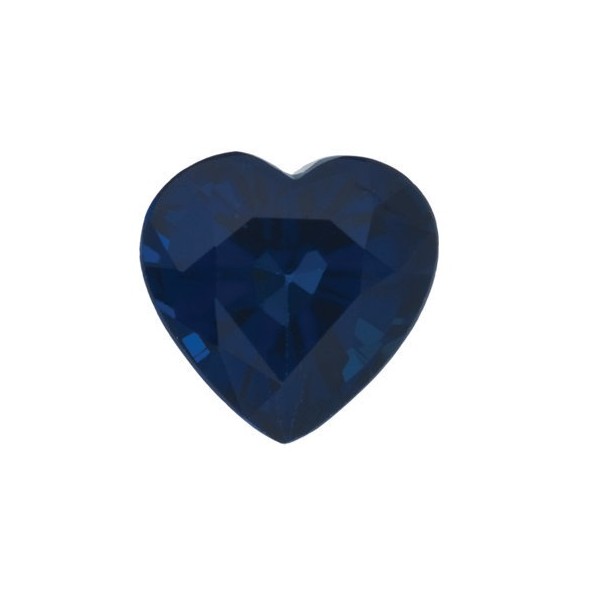 Zafír modrý srdce 4,5 x 4,5 mm 0,47ct Fazetovaný ZFHFAASP-4,5