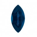 Zafír modrý markíz 3 x 2 mm, A, Fazetovaný