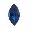 Zafír modrý markíz 4 x 2 mm, AA, Fazetovaný