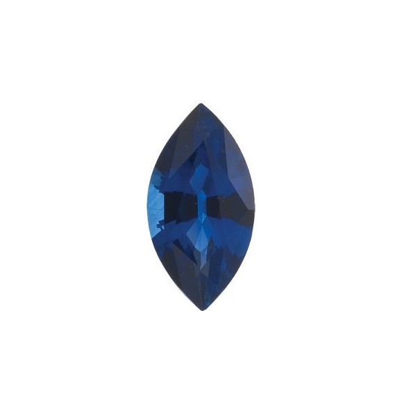 Zafír modrý markíz 9 x 4,5 mm 1,1ct Fazetovaný ZFMFAASP-9