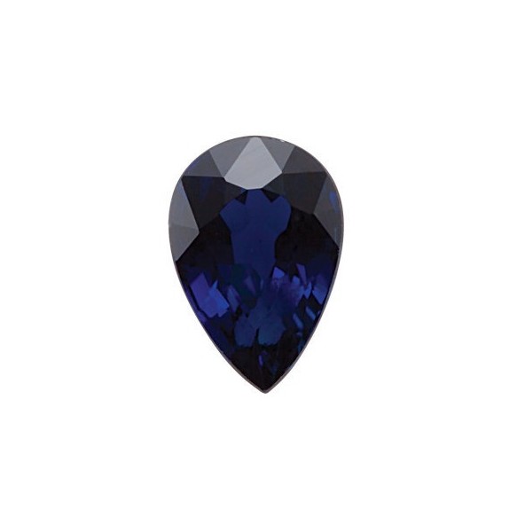 Zafír modrý slza 6 x 4 mm 0,6ct Fazetovaný ZFXFBSP-6