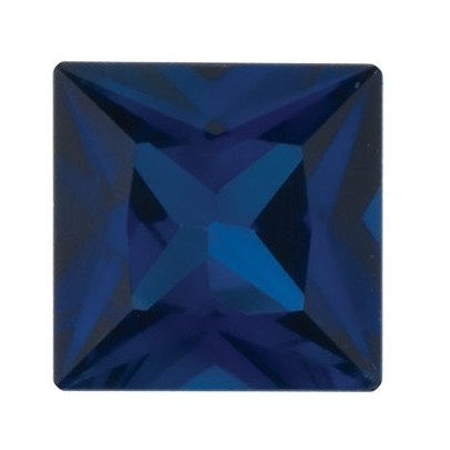 Zafír modrý štvorec 1,5 x 1,5 mm 0,045ct Princess cut ZFPPAASP-1,5