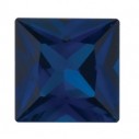 Zafír modrý štvorec 1,5 x 1,5 mm, AA, Princess cut