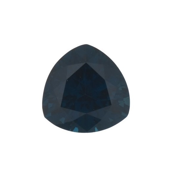Zafír modrý trillion 5 x 5 mm 0,56ct Fazetovaný ZFTFASP-5