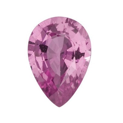 Zafír ružový slza 7 x 5 mm 0,85ct Fazetovaný ZFXFAARO-7