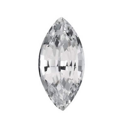 Zafír Biely markíz 4 x 2 mm 0,12ct Fazetovaný ZFMFAAC-4