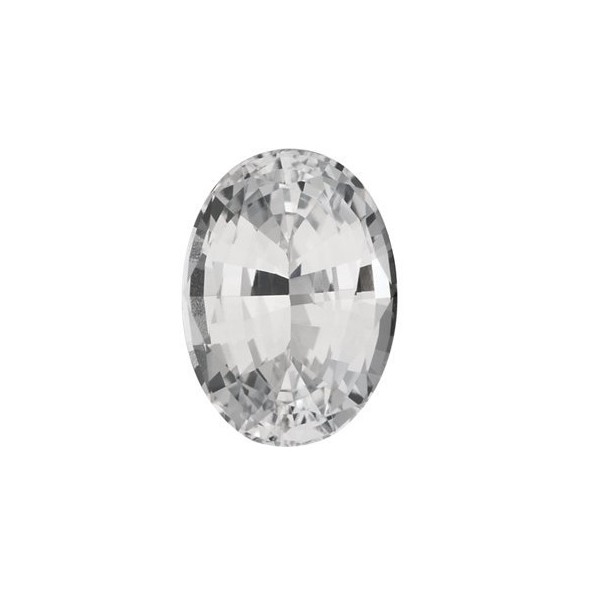 Zafír Biely ovál 5 x 4 mm 0,48ct Fazetovaný ZFOFAAC-5-2