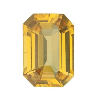 Zafír žltý emerald 7 x 5 mm 1,18ct Fazetovaný ZFEFAAYL-7