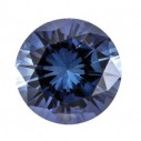 Zafír modrý okrúhly 3 mm, AAA, Precision diamantový