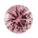 Zafír ružový okrúhly 1,5 mm, A, Precision diamantový