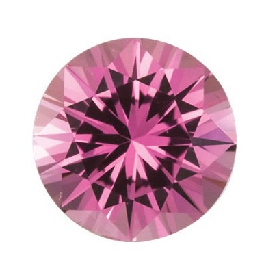 Zafír ružový okrúhly 1,75 mm 0,025ct Precision diamantový ZFRNAARO-1,75
