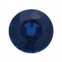 Zafír modrý okrúhly 2,5 mm, AA, Fazetovaný