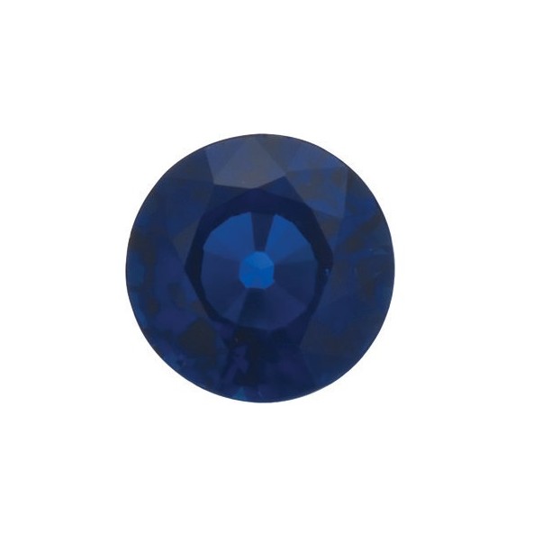 Zafír modrý okrúhly 6,5 mm 1,5ct Fazetovaný ZFRFAAASP-6,5