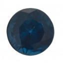 Zafír modrý okrúhly 4 mm, Komerčné, Fazetovaný