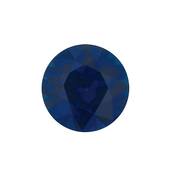 Zafír modrý okrúhly 5,5 mm 0,8ct Diamantový ZFRDASP-5,5